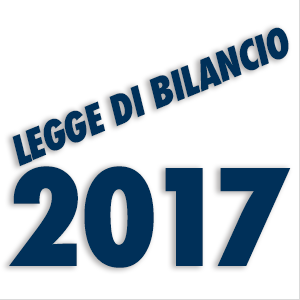 LEGGE DI BILANCIO 2017
