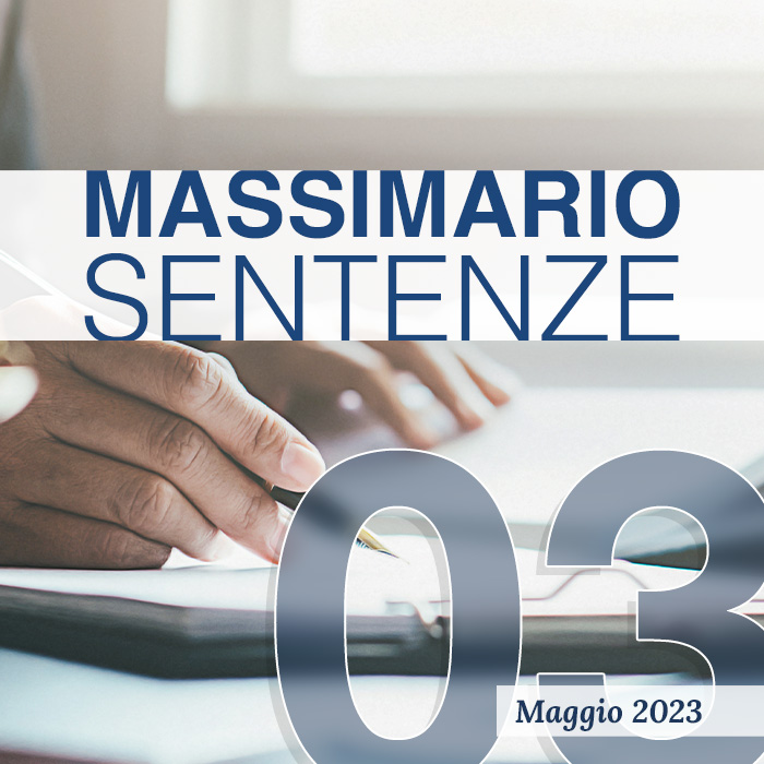Massimario n.03-2023