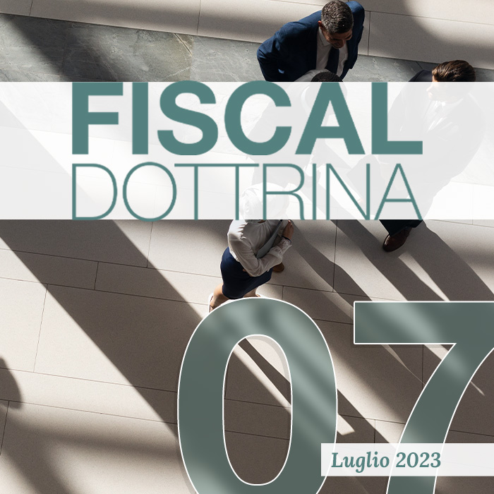 Fiscal dottrina luglio 07