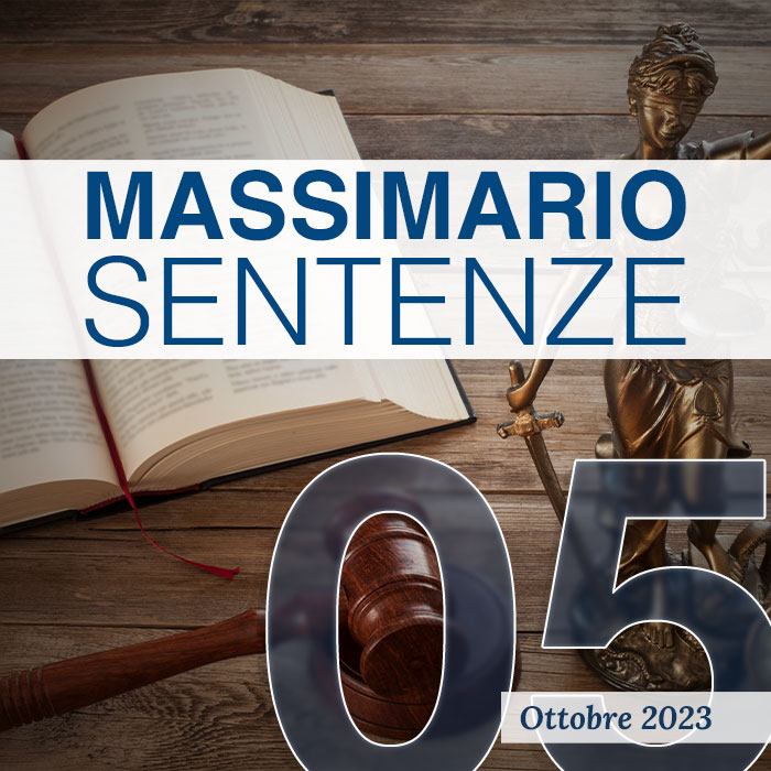 Massimario Sentenze 05