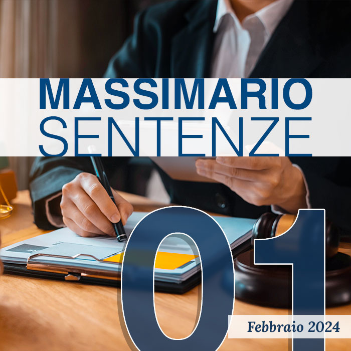 Massimario n. 1 - 2024