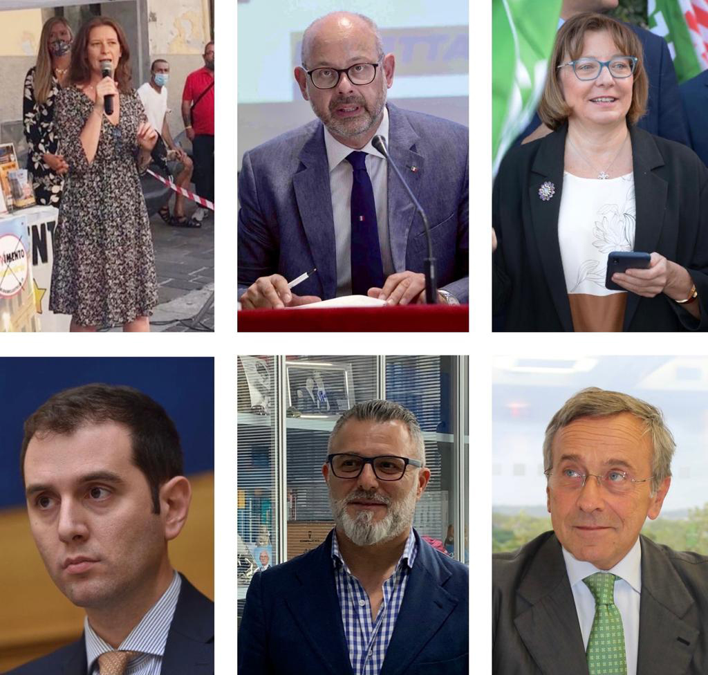 CNPR FORUM 27.09.2021 (da sinistra in senso orario Bottici, De Bertoldi, Modena, Longoni, Moltelo, Di Maio)