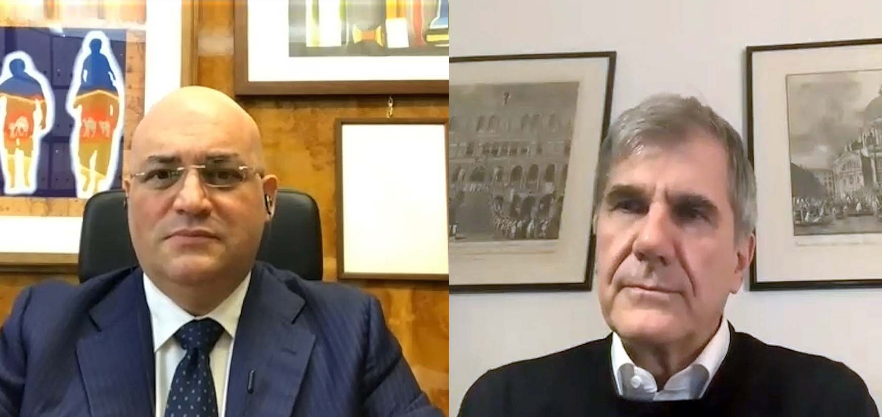 Luigi Pagliuca e Massimo Miani