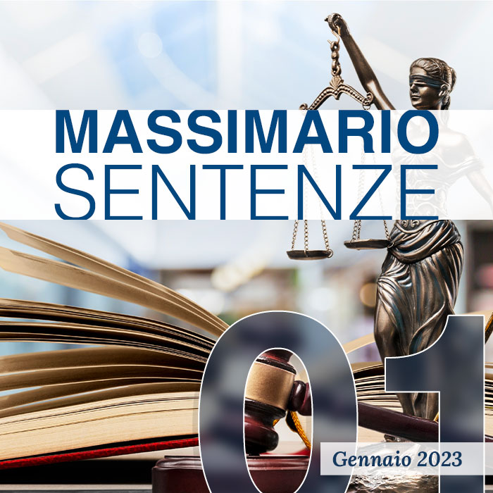 Massimario Gennaio 2023