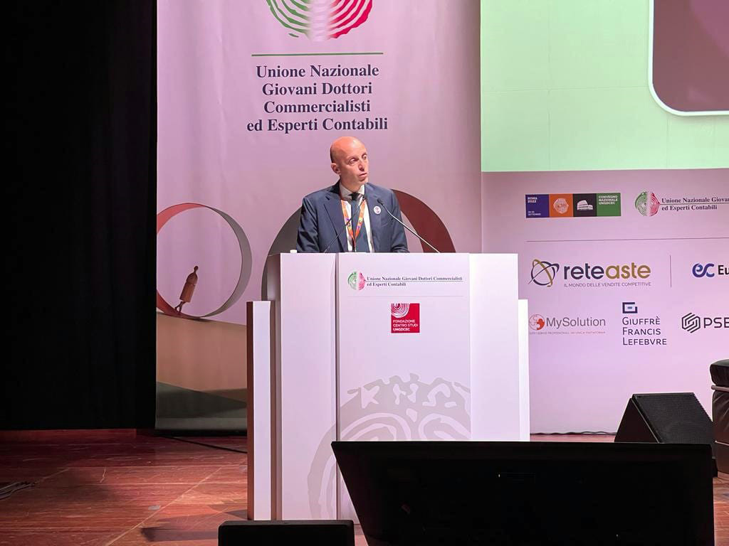 Matteo De Lise al congresso di Roma