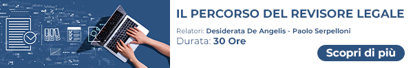 FASCIA IL PERCORSO DEL REVISORE LEGALE