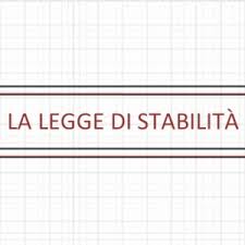 legge di stabilità